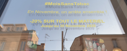 #MoisSansTabac au Vapophile